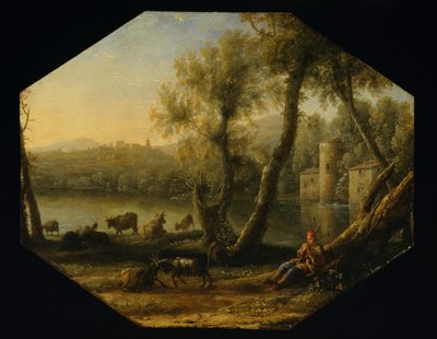 Pastorale Landschaft von Claude Lorrain